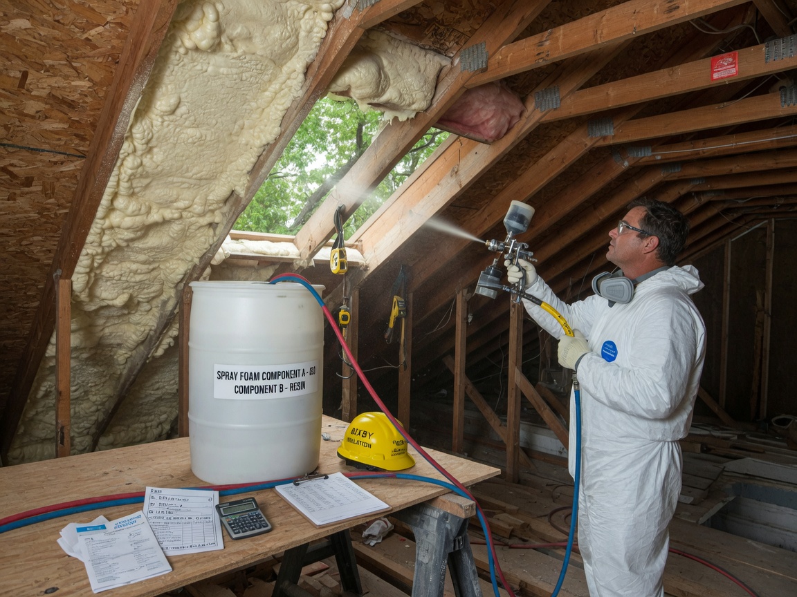How Much Does Spray Foam Insulation Cost in Bixby?